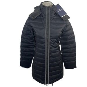 WHITE SKY Canadian Women's Down Jacket XXS Waterproof, 650+ Fill, Removable Hood